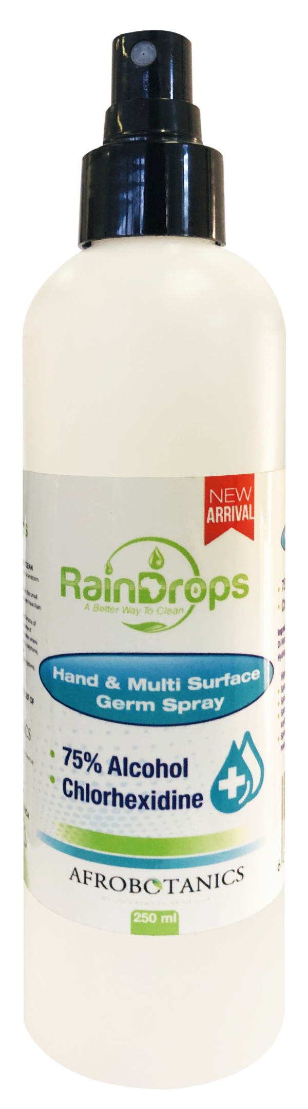 RAINDROPS  HAND & MULTI SURFACE GERM SURFACE SANITIZER